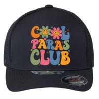 Cool Paras Club Paraprofessional Paraeducator Back To School Flexfit Unipanel Trucker Cap