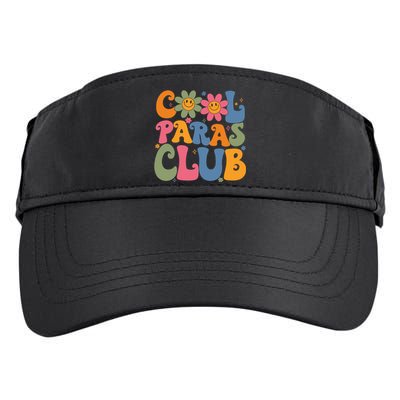 Cool Paras Club Paraprofessional Paraeducator Back To School Adult Drive Performance Visor