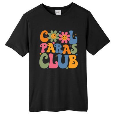 Cool Paras Club Paraprofessional Paraeducator Back To School Tall Fusion ChromaSoft Performance T-Shirt