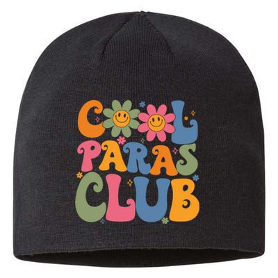 Cool Paras Club Paraprofessional Paraeducator Back To School Sustainable Beanie