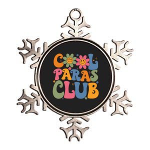 Cool Paras Club Paraprofessional Paraeducator Back To School Metallic Star Ornament