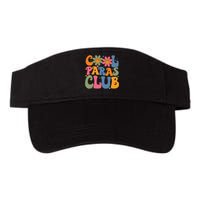 Cool Paras Club Paraprofessional Paraeducator Back To School Valucap Bio-Washed Visor