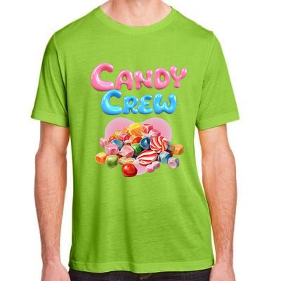 Candy Party Crew Lover Halloween Party Cute Trick Or Treat. Adult ChromaSoft Performance T-Shirt