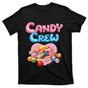 Candy Party Crew Lover Halloween Party Cute Trick Or Treat. T-Shirt