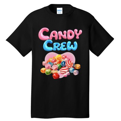 Candy Party Crew Lover Halloween Party Cute Trick Or Treat. Tall T-Shirt