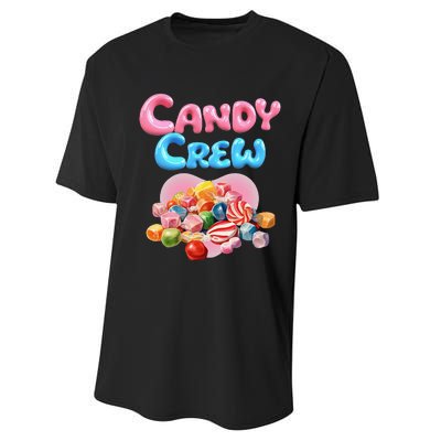 Candy Party Crew Lover Halloween Party Cute Trick Or Treat. Performance Sprint T-Shirt