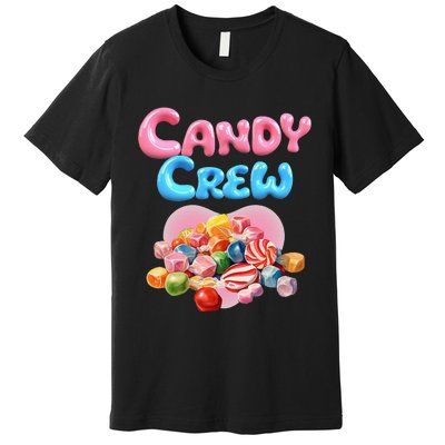 Candy Party Crew Lover Halloween Party Cute Trick Or Treat. Premium T-Shirt