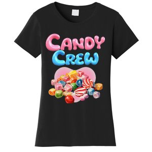 Candy Party Crew Lover Halloween Party Cute Trick Or Treat. Women's T-Shirt