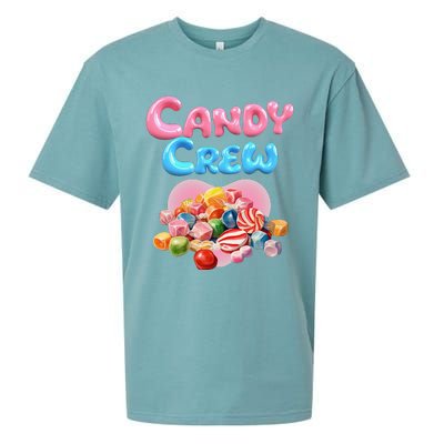 Candy Party Crew Lover Halloween Party Cute Trick Or Treat. Sueded Cloud Jersey T-Shirt