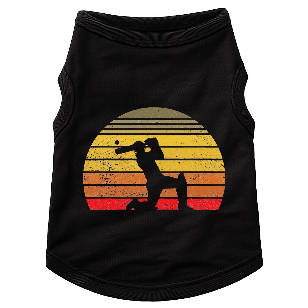 Cricket Player Cricket Sport Vintage Cricket Doggie Tank