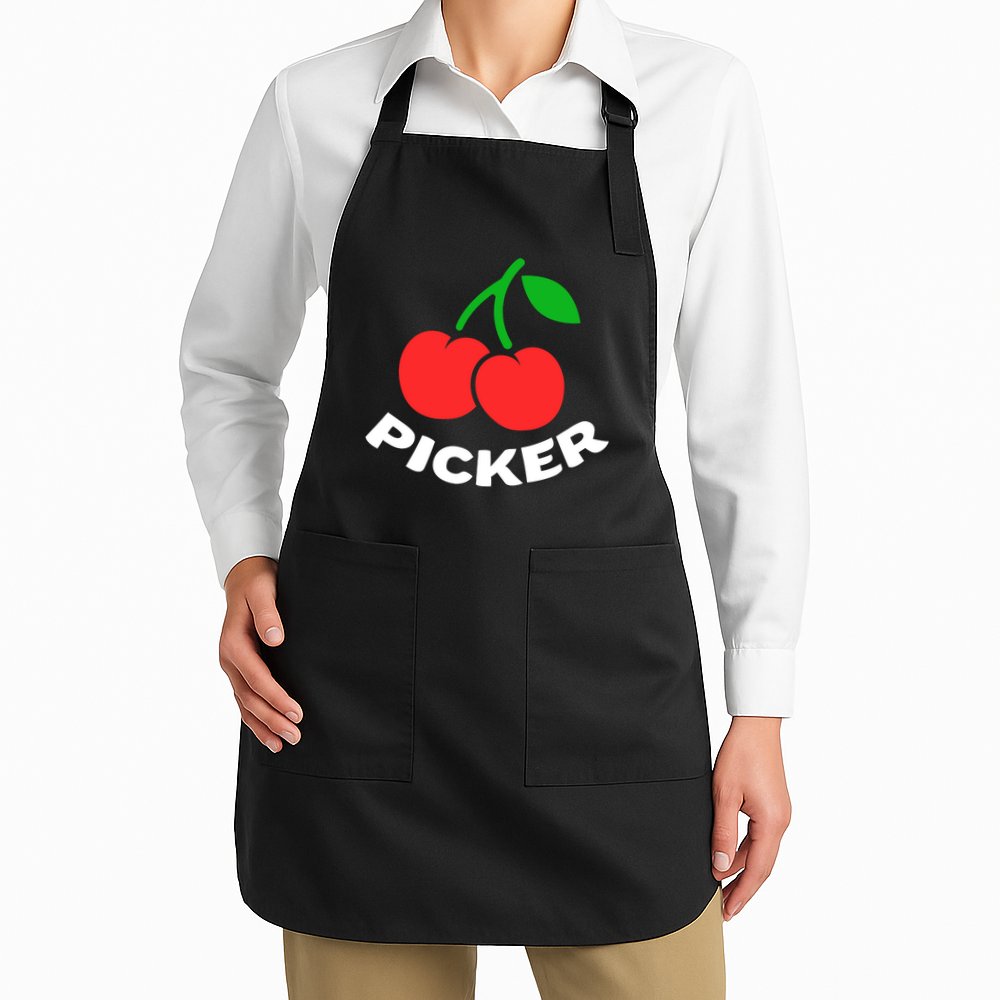 Cherry Picker Cherries Fruit Picking Apron