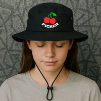 Cherry Picker Cherries Fruit Picking Bucket Hat
