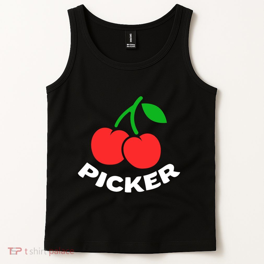 Cherry Picker Cherries Fruit Picking Tank Top