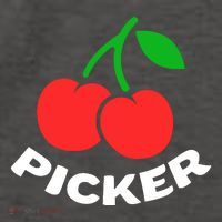 Cherry Picker Cherries Fruit Picking Vector Backpack