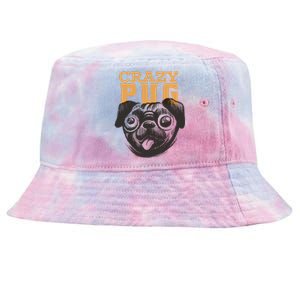 Crazy Pug Tie-Dyed Bucket Hat