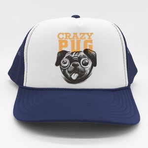 Crazy Pug Trucker Hat