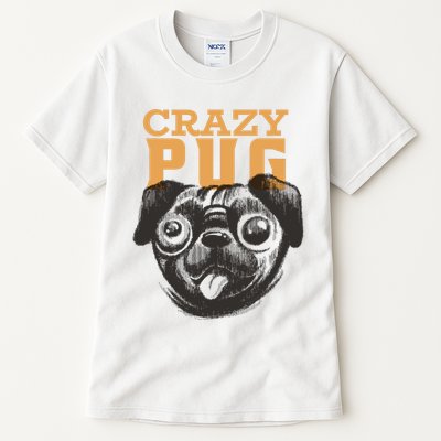 Crazy Pug Tall T-Shirt