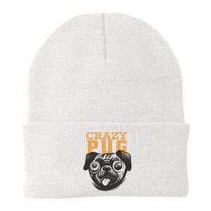 Crazy Pug Knit Cap Winter Beanie