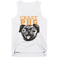 Crazy Pug Tank Top