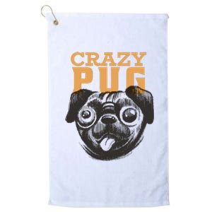 Crazy Pug Platinum Collection Golf Towel