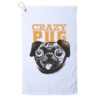 Crazy Pug Platinum Collection Golf Towel