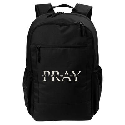 Christian Pray Backpack