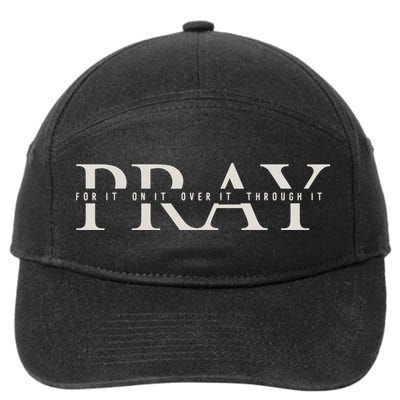 Christian Pray 7-Panel Snapback Hat