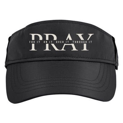 Christian Pray Adult Drive Performance Visor
