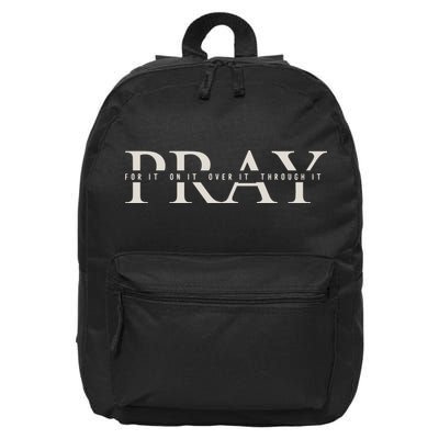 Christian Pray 16 in Basic Backpack