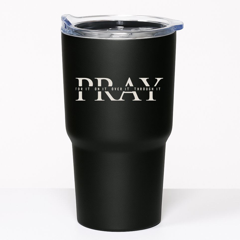 Christian Pray Tumbler