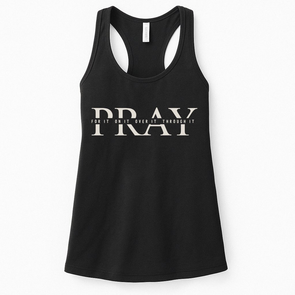 Christian Pray Womens Tank Top