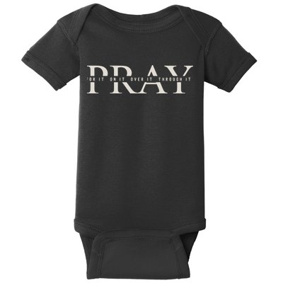 Christian Pray Baby Bodysuit