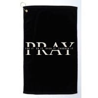 Christian Pray Golf Towel