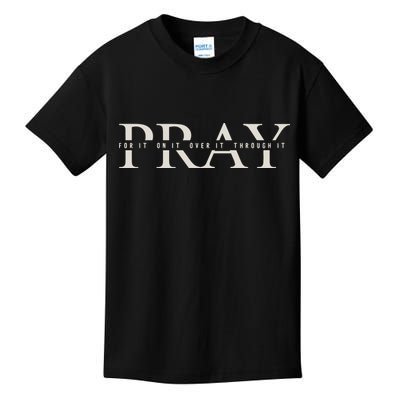 Christian Pray Kids T-Shirt