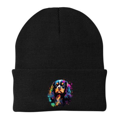 Cute Painted Cavalier King Charles Spaniel Beanie