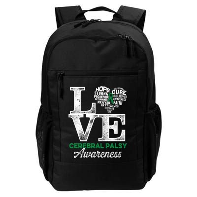 Cerebral Palsy Cp Awareness Love Warrior Survivor Meaningful Gift Backpack