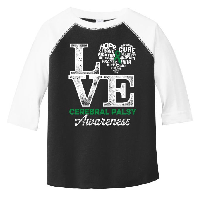 Cerebral Palsy Cp Awareness Love Warrior Survivor Meaningful Gift Toddler Fine Jersey T-Shirt