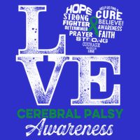 Cerebral Palsy Cp Awareness Love Warrior Survivor Meaningful Gift 16 in Basic Backpack