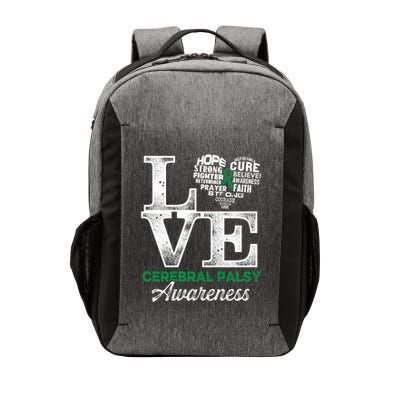 Cerebral Palsy Cp Awareness Love Warrior Survivor Meaningful Gift Vector Backpack