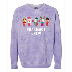 Christmas Pharmacy Crew Pharmacist Christmas Gift Colorblast Crewneck Sweatshirt