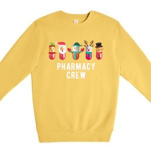 Christmas Pharmacy Crew Pharmacist Christmas Gift Premium Crewneck Sweatshirt