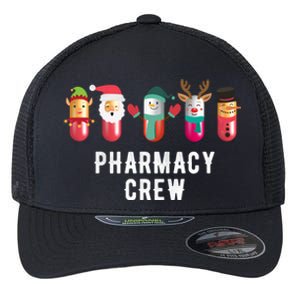 Christmas Pharmacy Crew Pharmacist Christmas Gift Flexfit Unipanel Trucker Cap