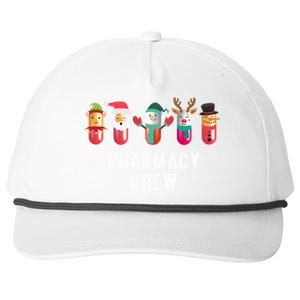 Christmas Pharmacy Crew Pharmacist Christmas Gift Snapback Five-Panel Rope Hat