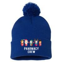 Christmas Pharmacy Crew Pharmacist Christmas Gift Pom Pom 12in Knit Beanie