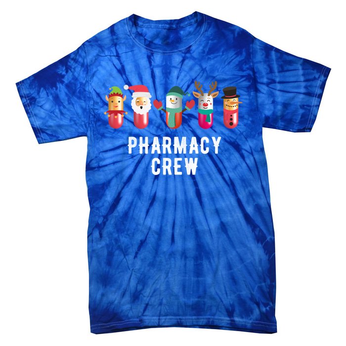 Christmas Pharmacy Crew Pharmacist Christmas Gift Tie-Dye T-Shirt