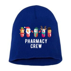 Christmas Pharmacy Crew Pharmacist Christmas Gift Short Acrylic Beanie