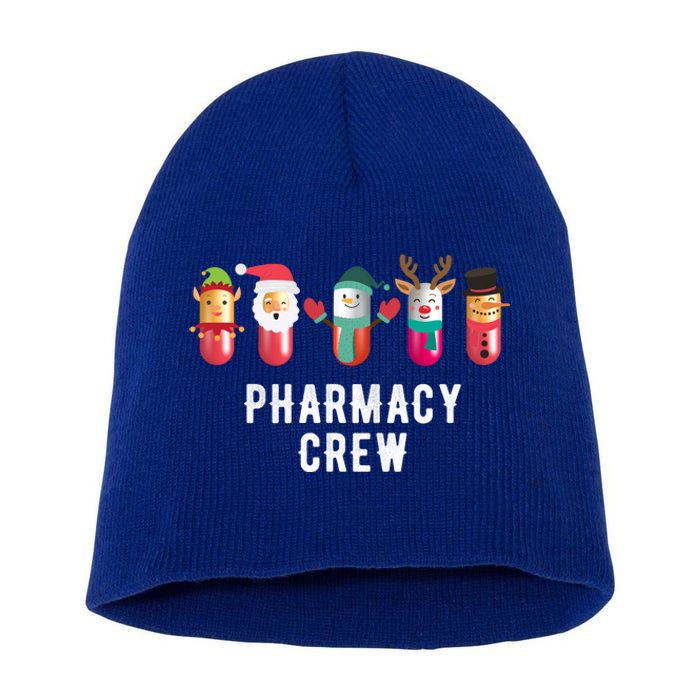 Christmas Pharmacy Crew Pharmacist Christmas Gift Short Acrylic Beanie