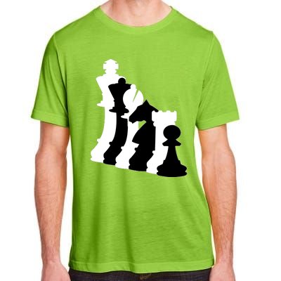 Chess Pieces, Chess Lover, Titled Chess Player, Chess Master Adult ChromaSoft Performance T-Shirt