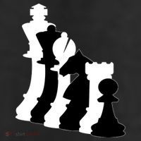 Chess Pieces, Chess Lover, Titled Chess Player, Chess Master 7 Panel Mesh Trucker Snapback Hat