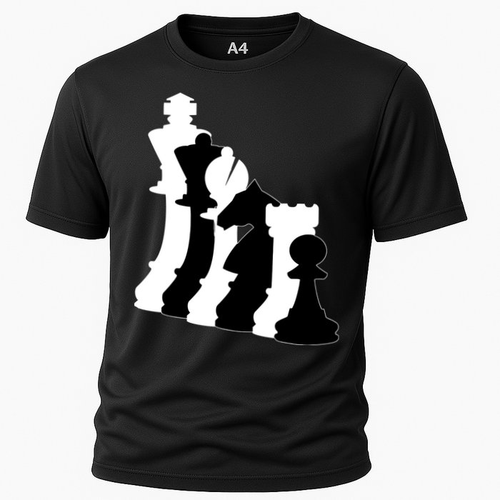 Chess Pieces, Chess Lover, Titled Chess Player, Chess Master Performance Shirt